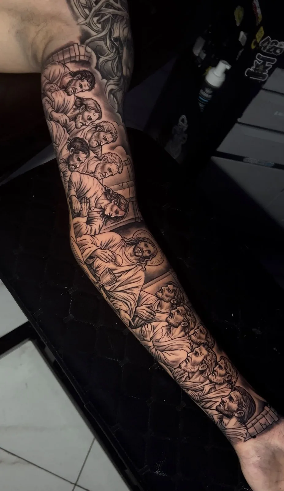 Última Ceia — Realismo — Marcus Tattoo